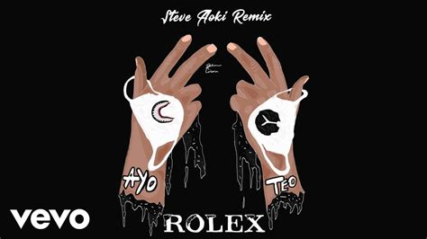 rolex ayo and teo remix